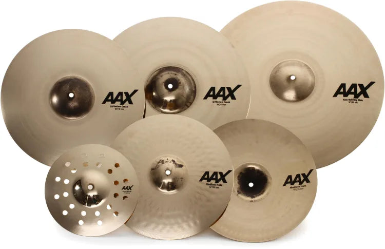 Sabian AAX Praise and Worship 5-piece Cymbal Pack