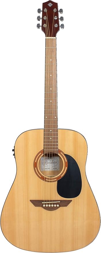 H. Jimenez LGR100SE Ranchero Series Full Size Steel String Guitar with Pickup
