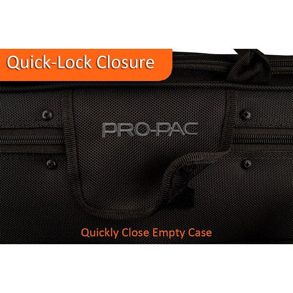 Protec Flute (B & C Foot) / Piccolo Combination Case - PRO PAC