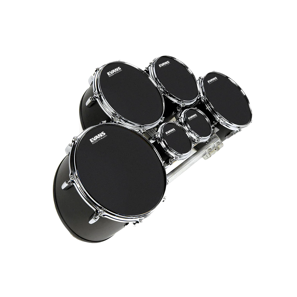 Evans MX Black Marching Tenor Drumhead