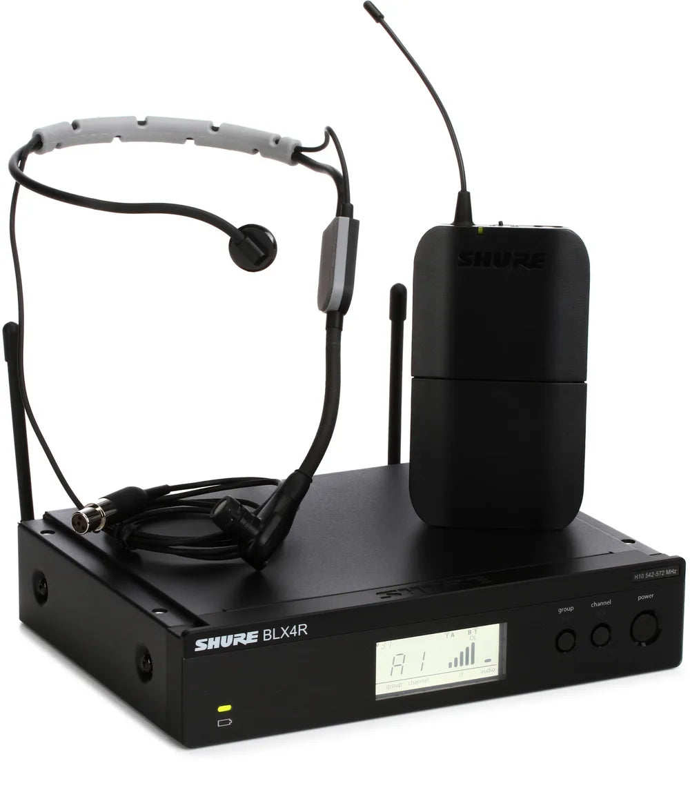 Shure BLX14R/SM35 Wireless Headworn Microphone System - H10 Band
