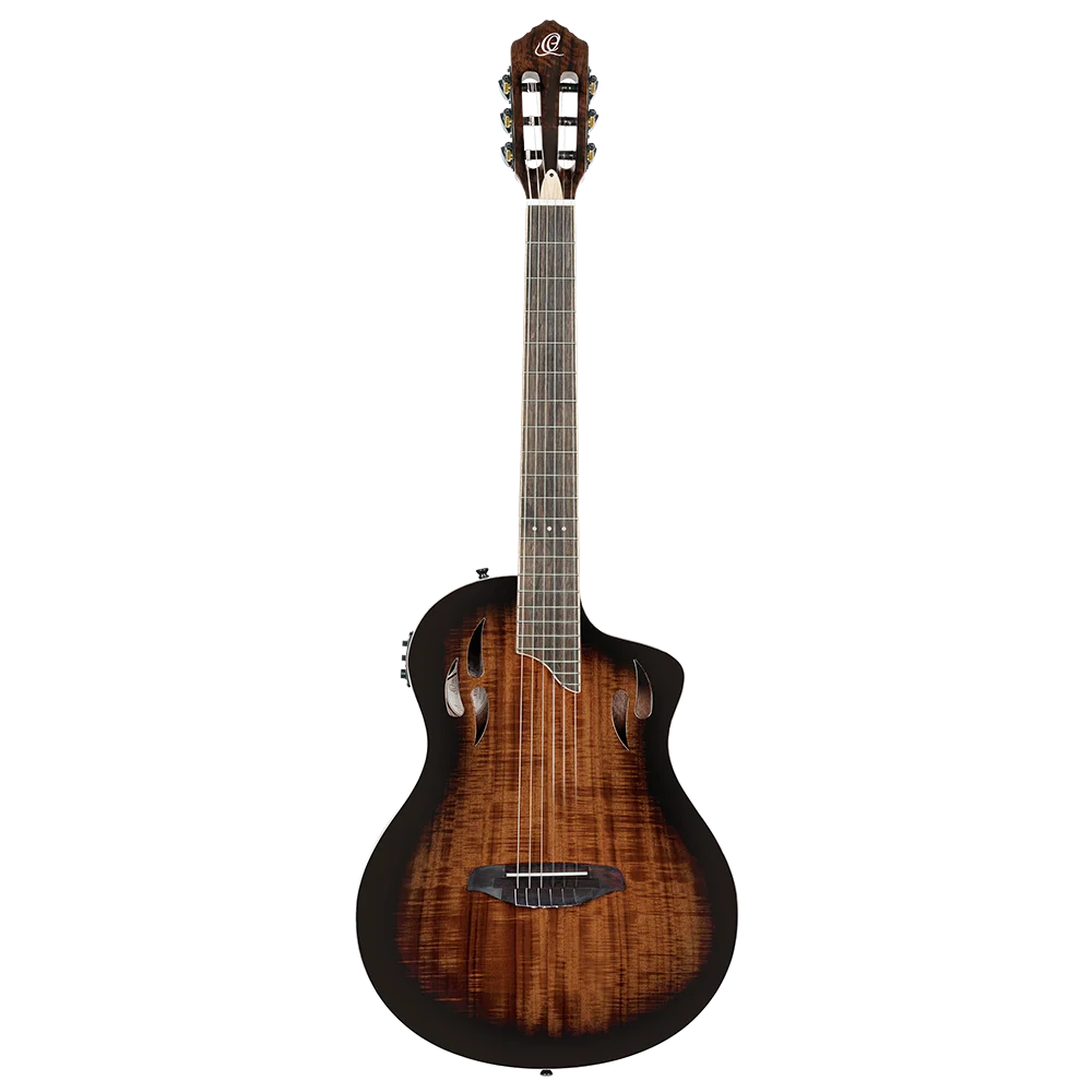 Ortega Tour Player Series Full Size Guitar  Solid Okoume/ Acacia Burst