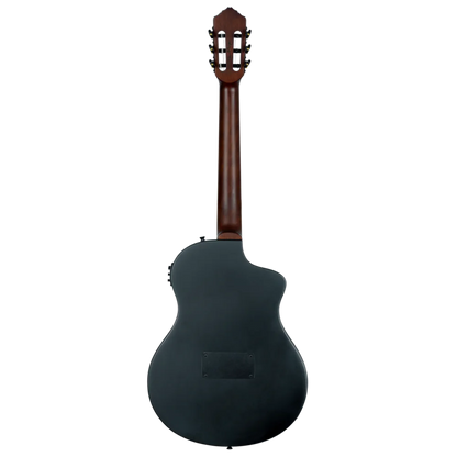 Ortega  TourPlayer Series Full Size Guitar Solid Okoume Black - RTPSTD-SBK-L (Lefty)