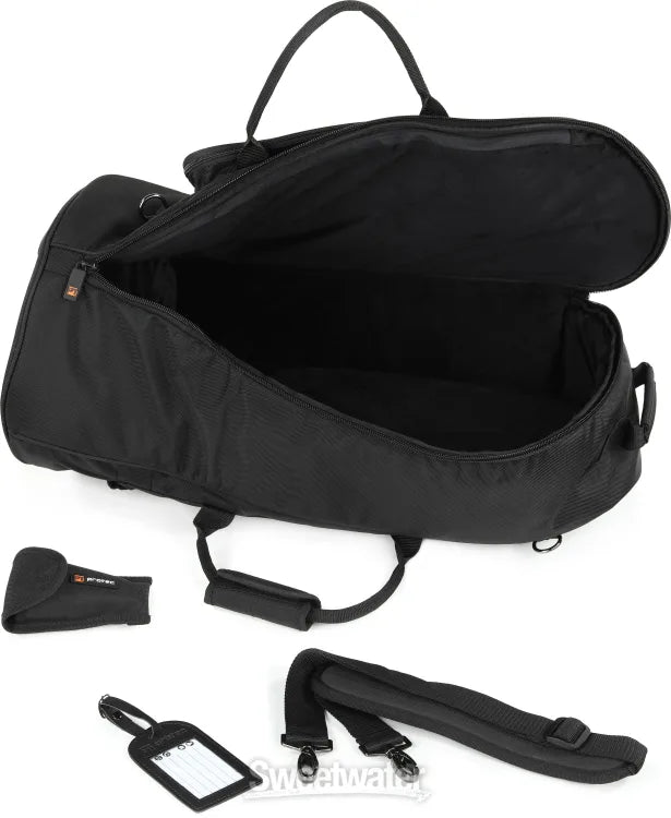 Protec Euphonium Gig Bag - Gold Series, Bell Up