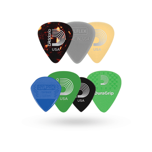 Guitar Pick Variety pack Medium Gauge, 7-Pack