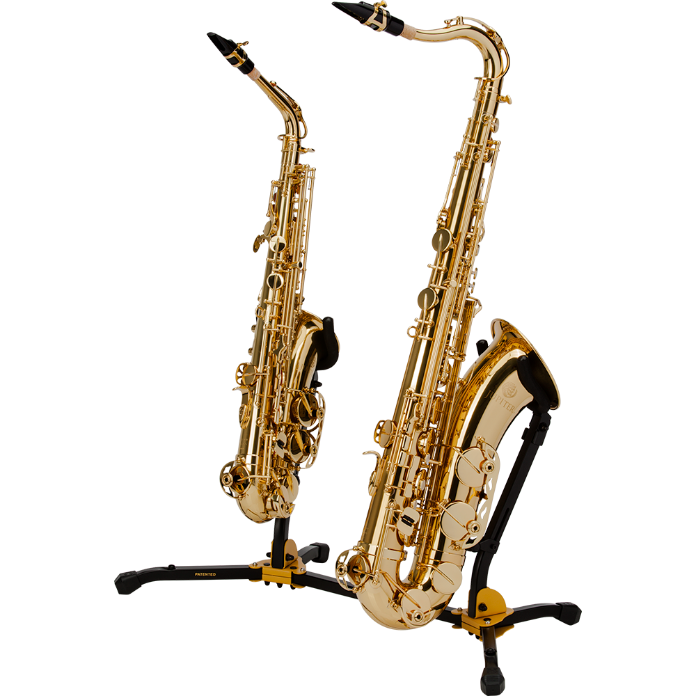 Hercules Double Alto / Tenor Saxophone Stand