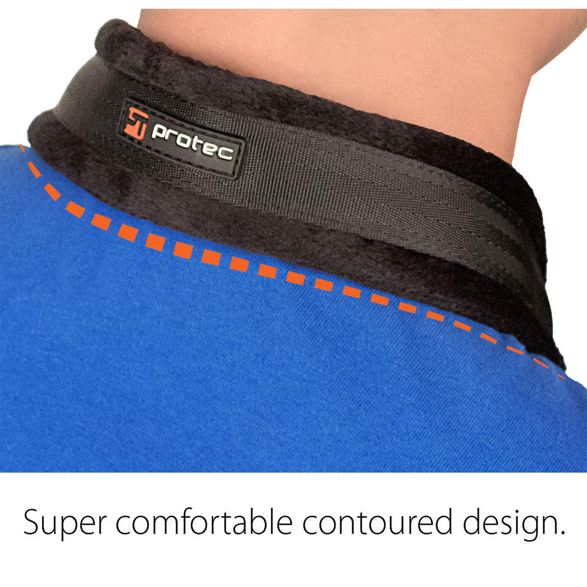 Protec Saxophone Neck Strap - Velour, Plastic Snap, Size 22" Regular