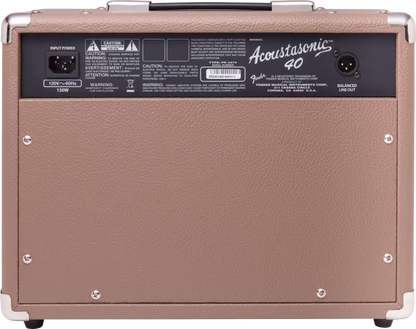 Fender Acoustasonic 40 40-watt 2 x 6.5-inch Acoustic Guitar Amplifier