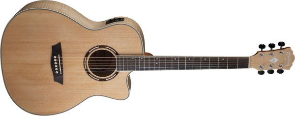 Washburn Apprentice Series  Acoustic-Electric Guitar Grand Auditorium- Natural