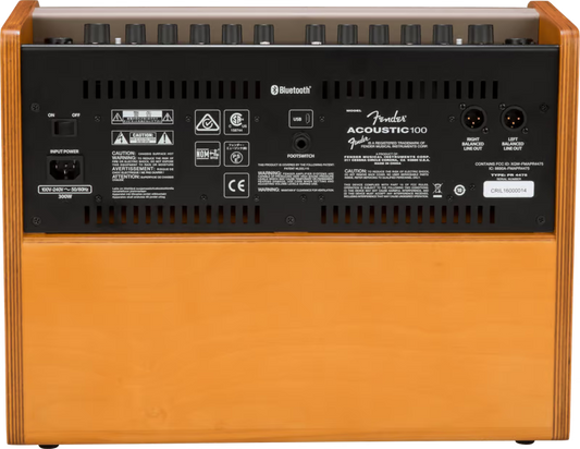 Fender Acoustic 100 100-watt 1 x 8-inch Acoustic Guitar Amplifier