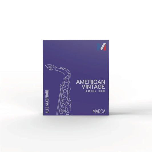 MARCA AMERICAN  VINTAGE  ALTO  SAXOPHONE  REEDS (10 Packs)