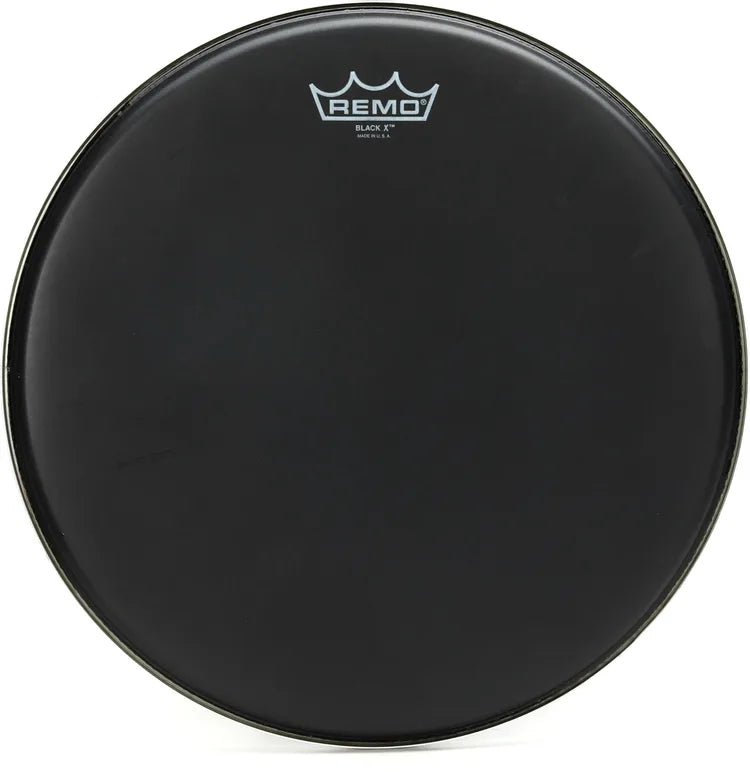 REMO Emperor X Black Suede Drumhead