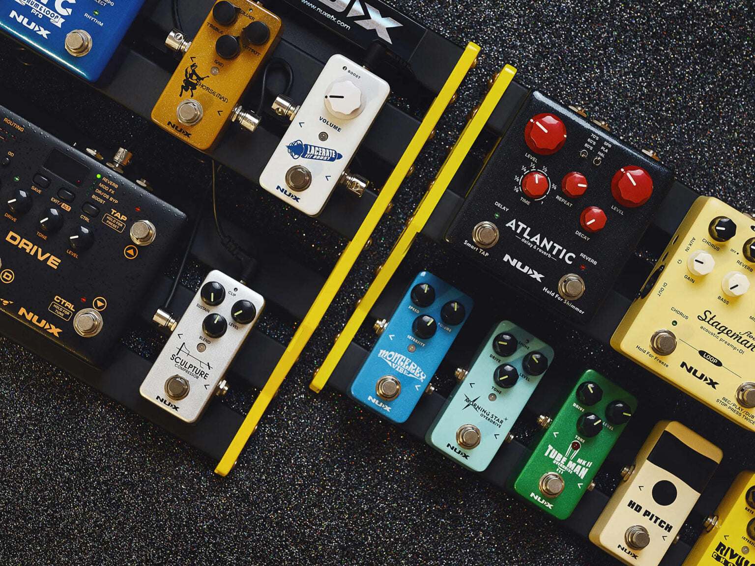 NUX NPB Bumblebee Pedalboard