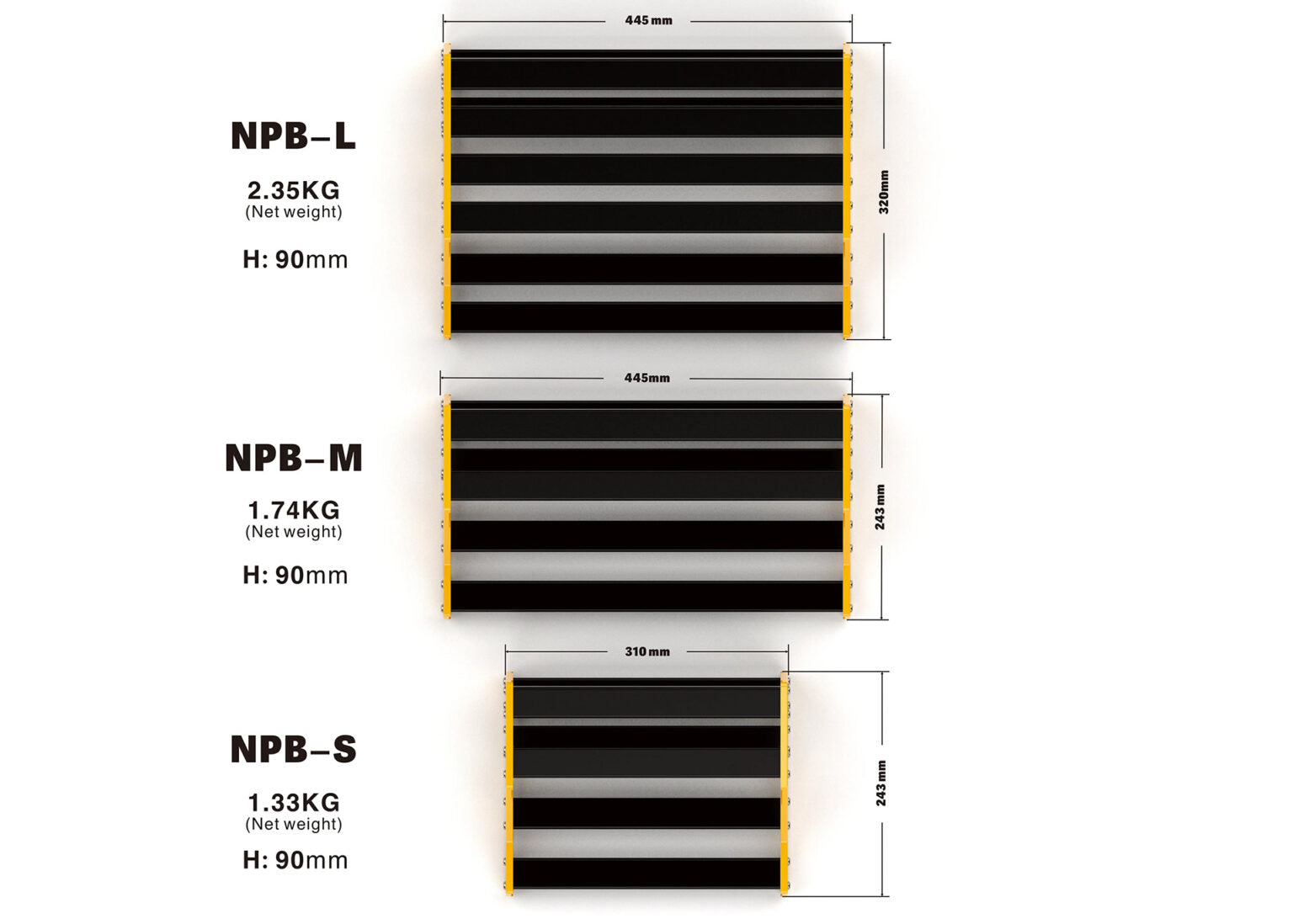 NUX NPB Bumblebee Pedalboard
