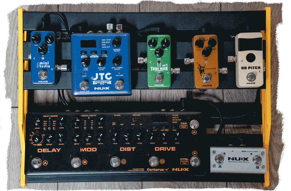 NUX NPB Bumblebee Pedalboard