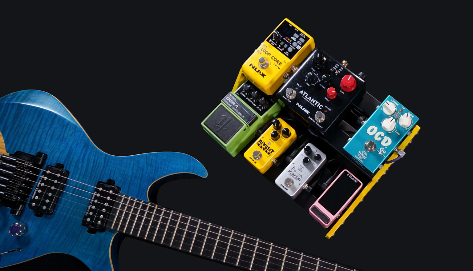 NUX NPB Bumblebee Pedalboard