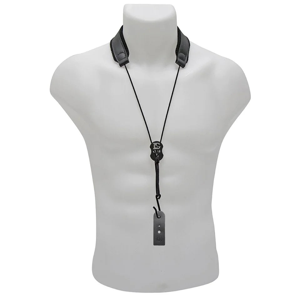BG Elastic Bb Clarinet Leather Strap