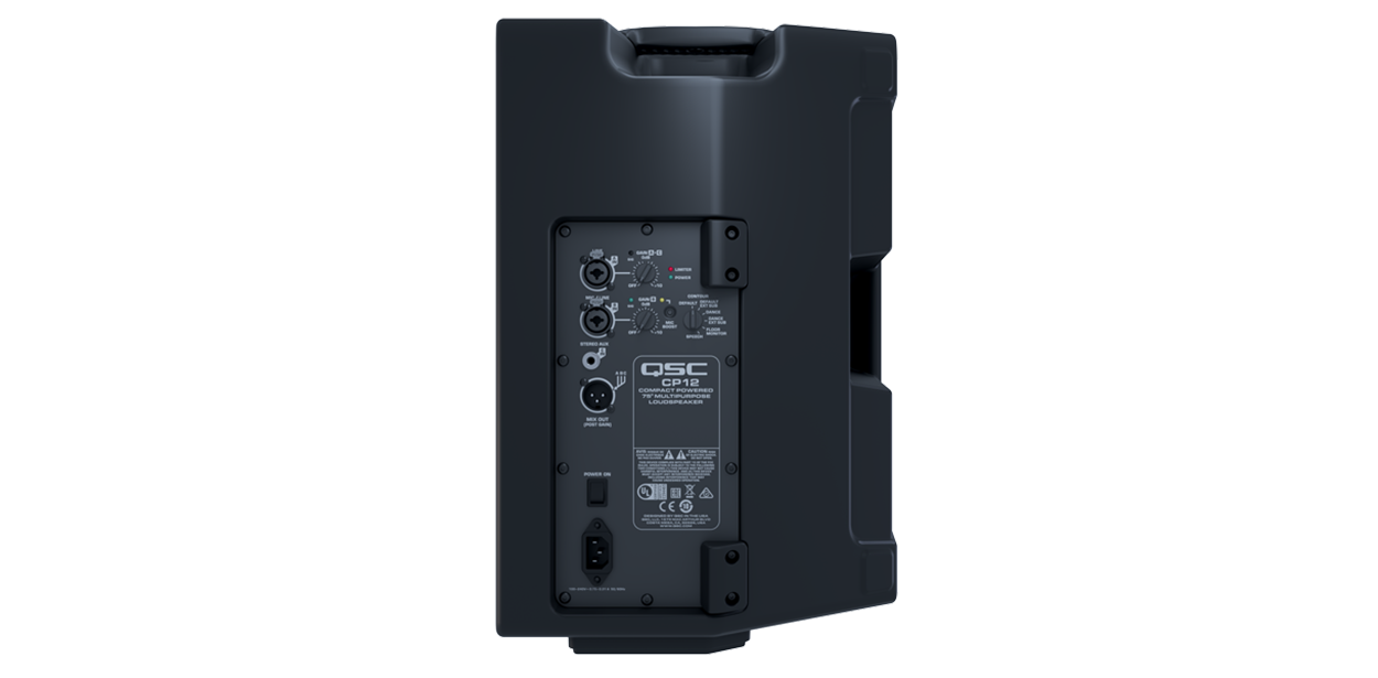 QSC CP12 1,000W 12-inch Powered Speaker