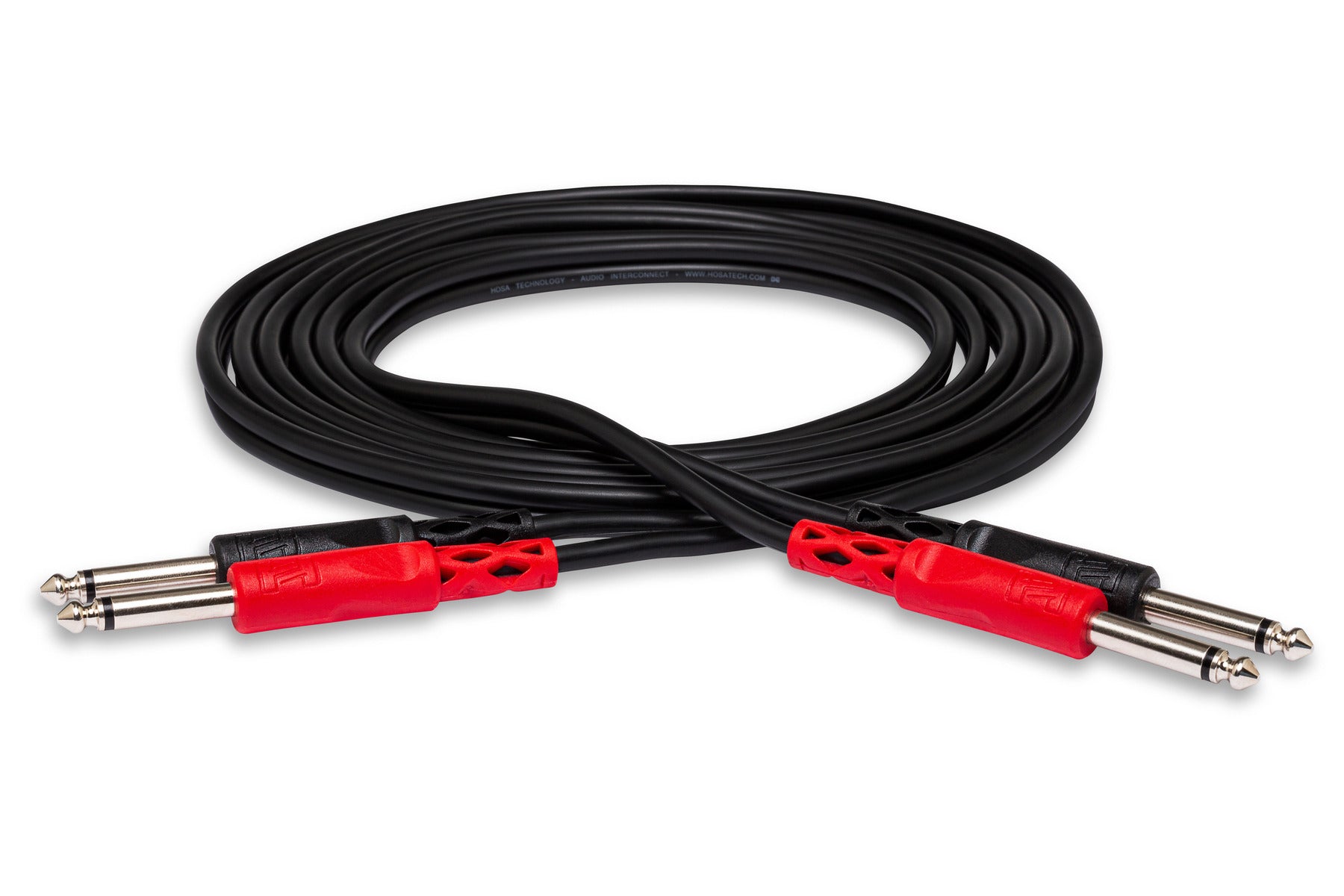 HOSA Stereo Interconnect Dual 1/4 in TS to Same