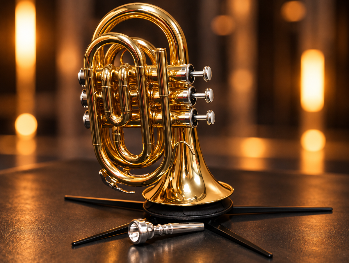 Bos JMT-B500L Pocket Trumpet Lacquer