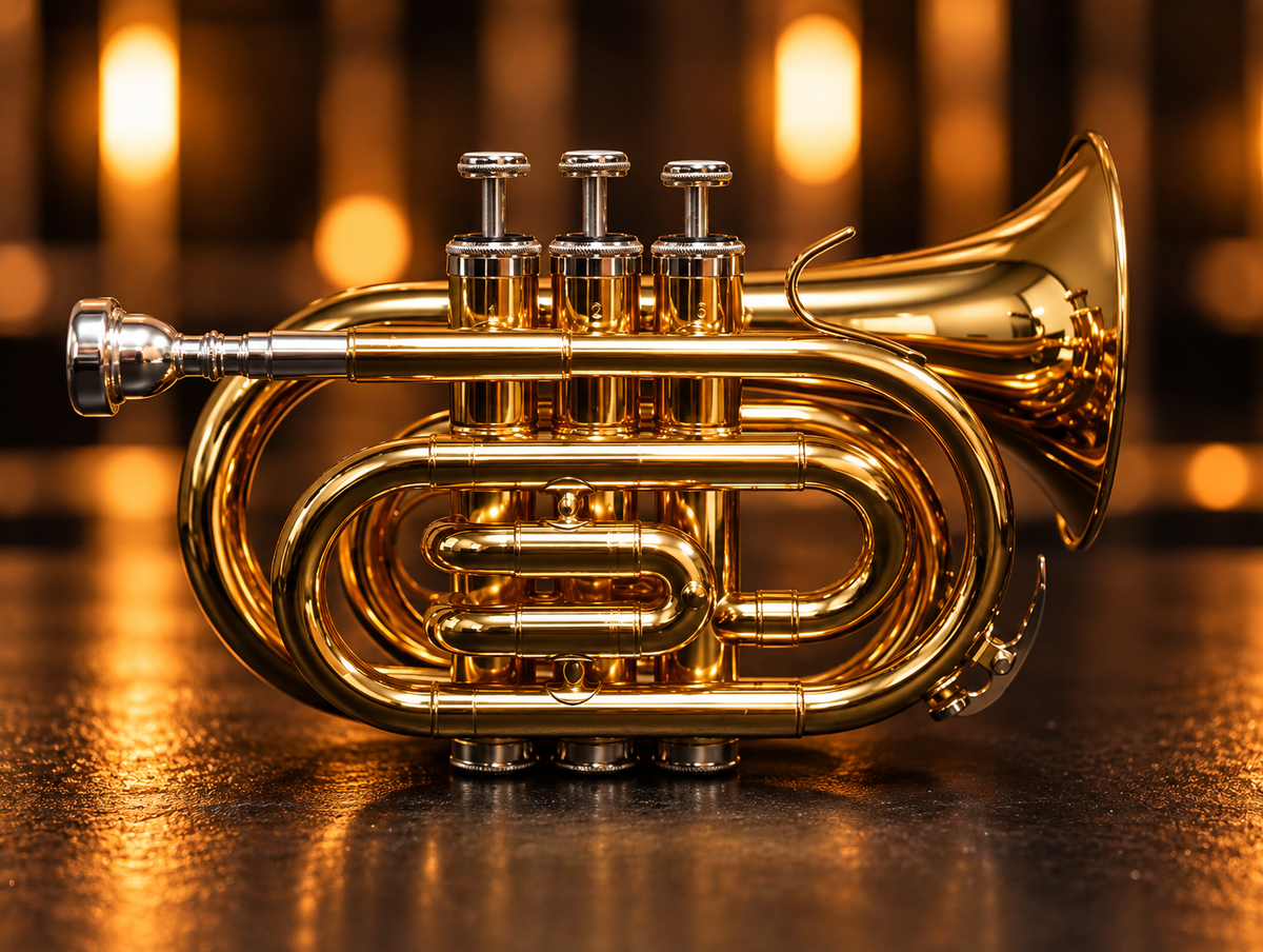BOS JBMT-500L Pocket Trumpet Lacquer