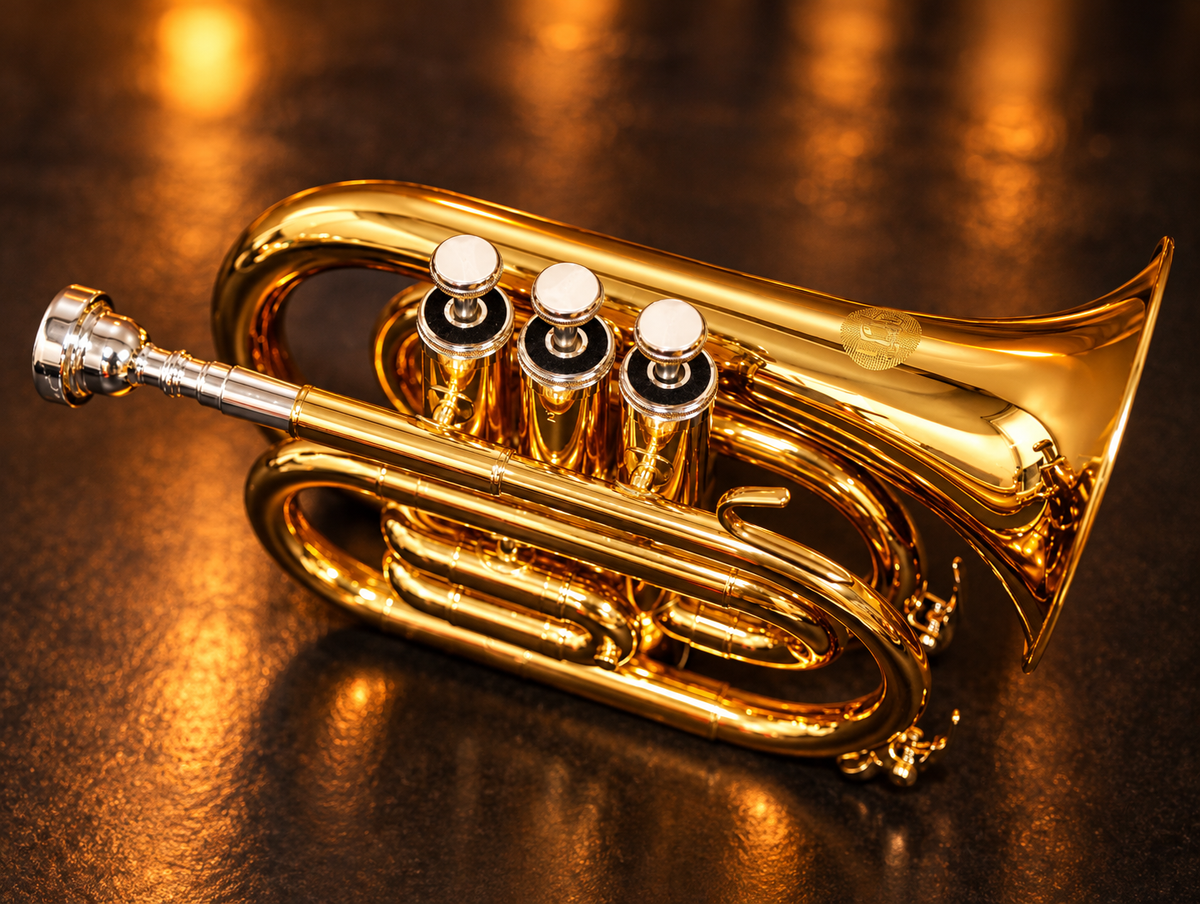 Bos JMT-B500L Pocket Trumpet Lacquer