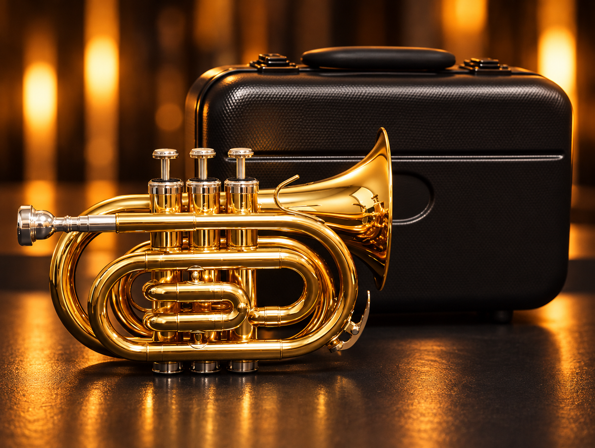 BOS JBMT-500L Pocket Trumpet Lacquer
