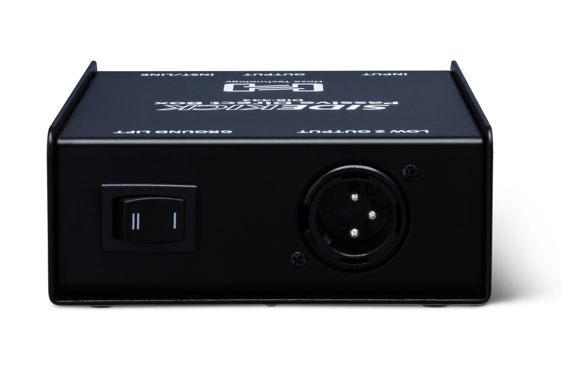 Hosa Pro-Conex Sidekick Passive Direct Box – DIB-443 1/4 in TS to XLR3M