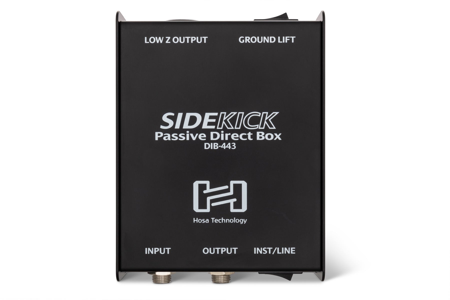 Hosa Pro-Conex Sidekick Passive Direct Box – DIB-443 1/4 in TS to XLR3M