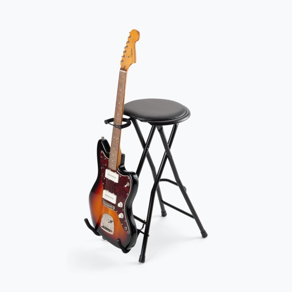 On Stage Guitarist Stool with Foot Rest