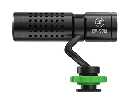 Mackie EM-93M Ultra-compact Shotgun Condenser Microphone for Smartphones and DSLR Cameras