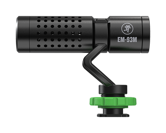 Mackie EM-93M Ultra-compact Shotgun Condenser Microphone for Smartphones and DSLR Cameras