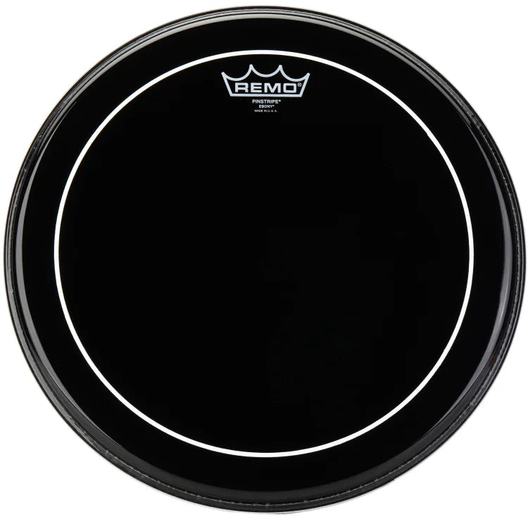 REMO Pinstripe Ebony Drumhead