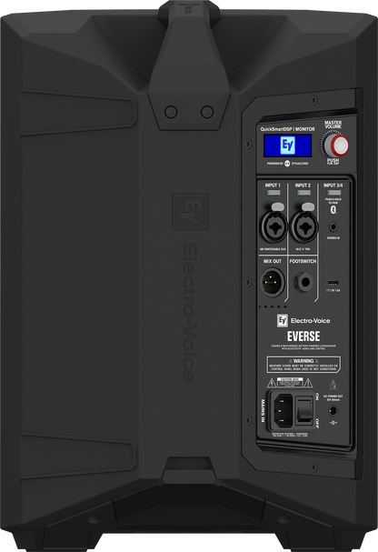 Electro-Voice Everse 8 8-inch 2-way Battery-powered PA Speaker Black
