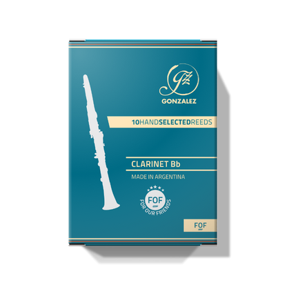 Gonzalez Reeds FOF Reeds for Bb Clarinet - (10-pack)
