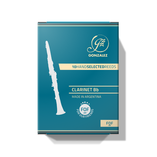 Gonzalez Reeds FOF Reeds for Bb Clarinet - (10-pack)