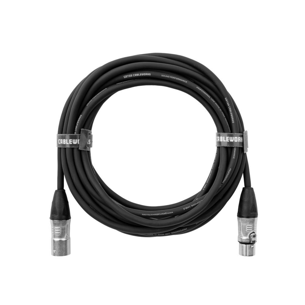 Gator Cableworks Backline Series Microphone Cable - 10 foot