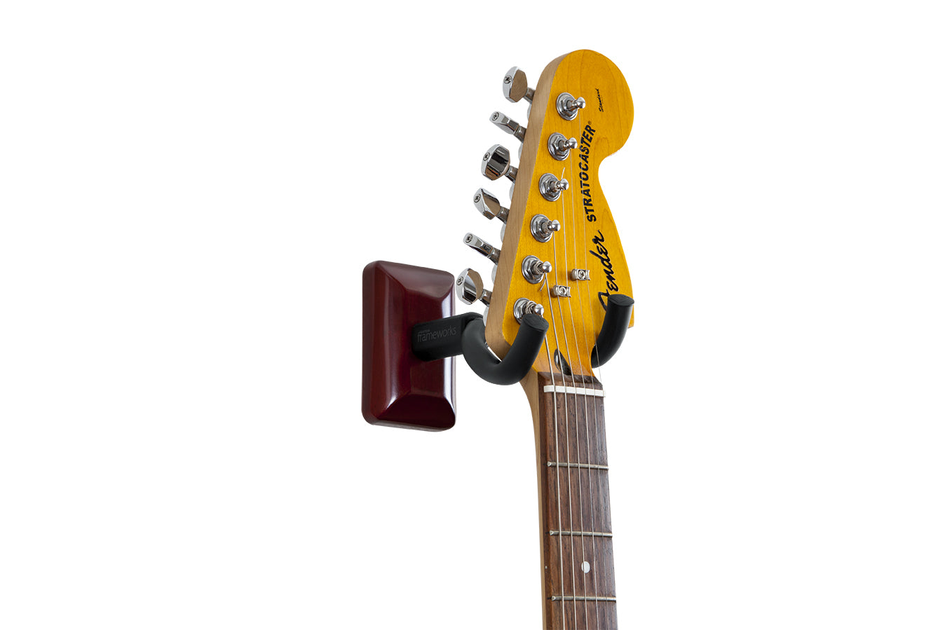 Gator Wall Mount Guitar Hanger  Cherry