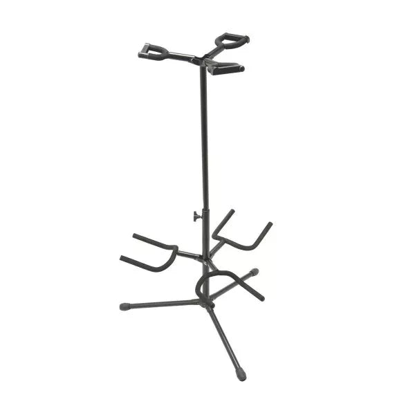 On Stage Deluxe Folding Triple Guitar Stand