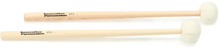 Innovative Percussion GT-2 General Timpani Mallets - Medium Soft - Tapered Handle