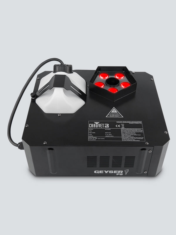 Chauvet DJ Geyser P5 5-LED RGBA+UV Vertical Fog Machine