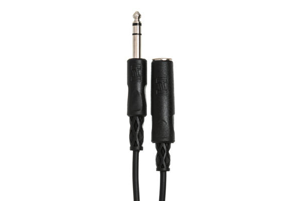 HOSA Headphone Extension Cable 1/4 in TRS to 1/4 in TRS