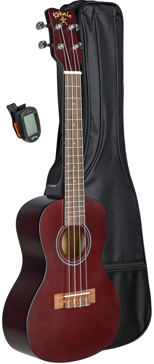 KPP-C Kohala Concert Player’s Pack with Uke, Bag, Tuner