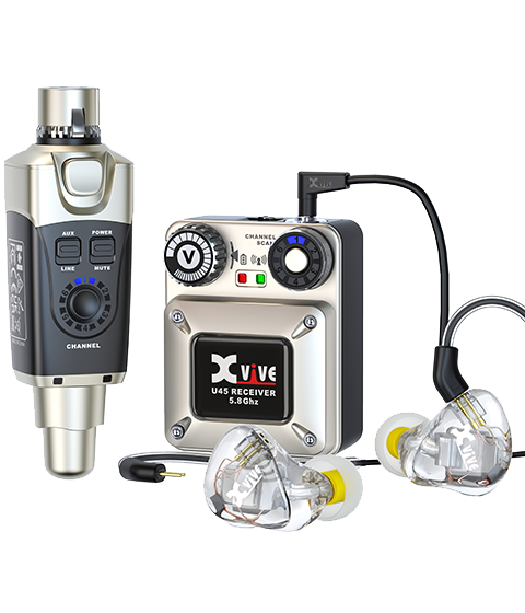 Xvive U45T9 Wireless In-ear Monitoring System - 5.8GHz