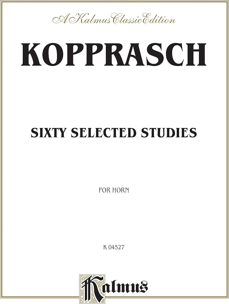 Sixty Selected Studies: French Horn Book