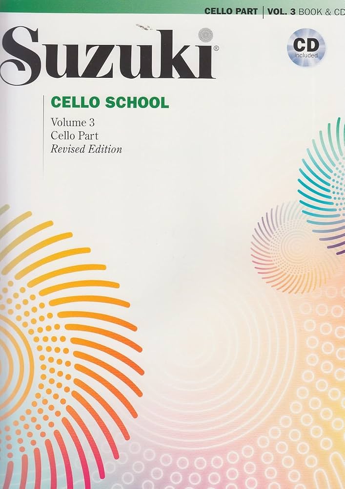 Suzuki Cello School Books