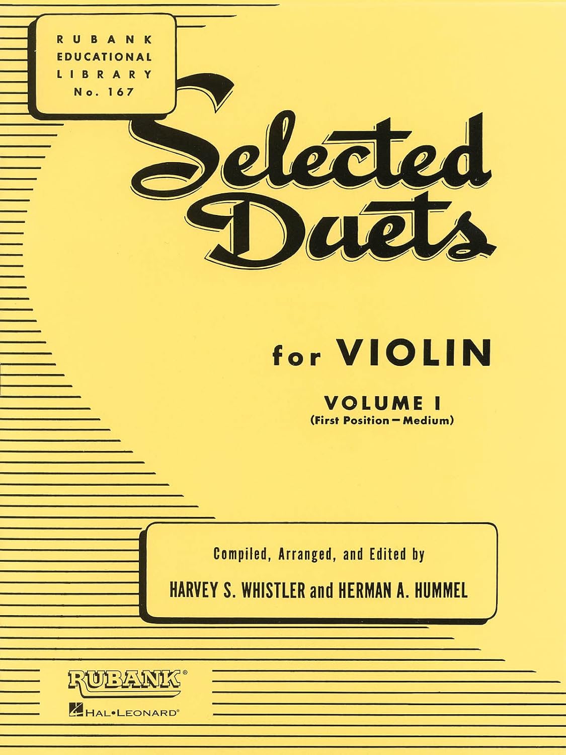 Selected Duets for Violin - Volume 1 Medium First Position Ensemble Collection