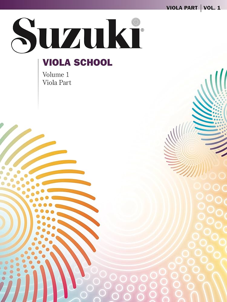 Suzuki Viola School Books