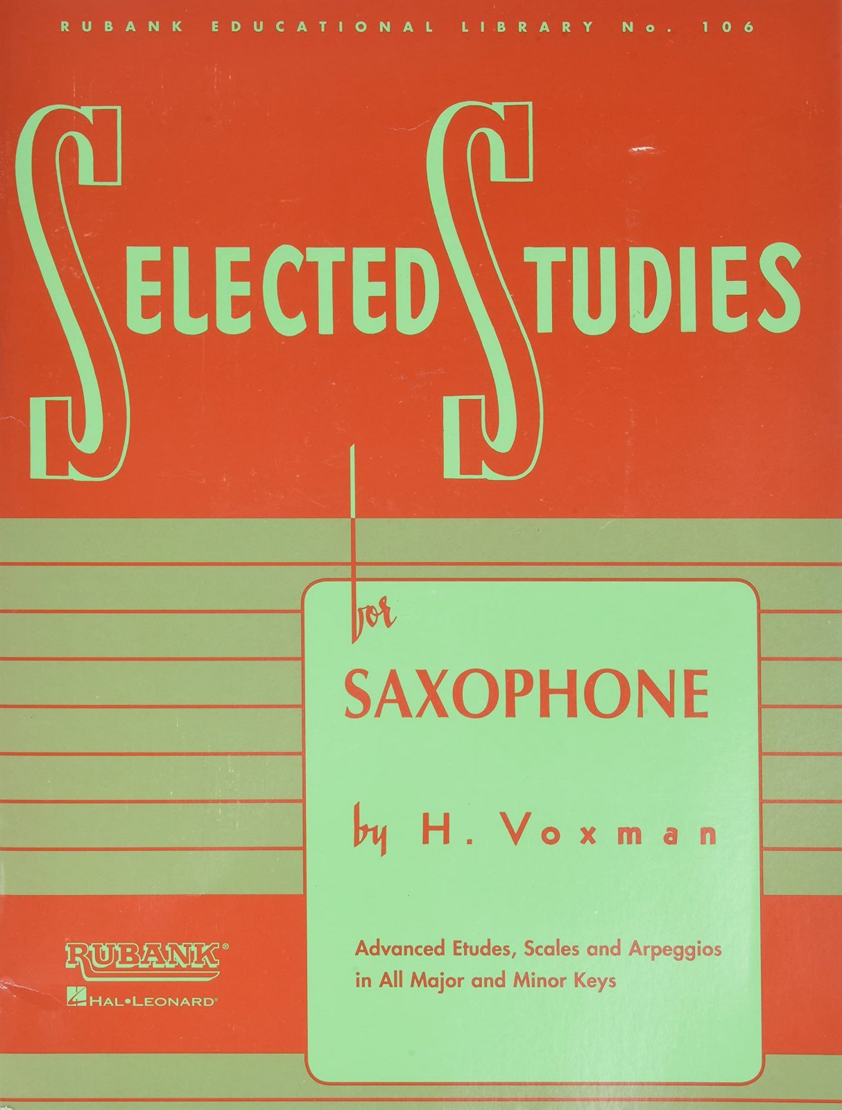 Selected Studies for Saxophone