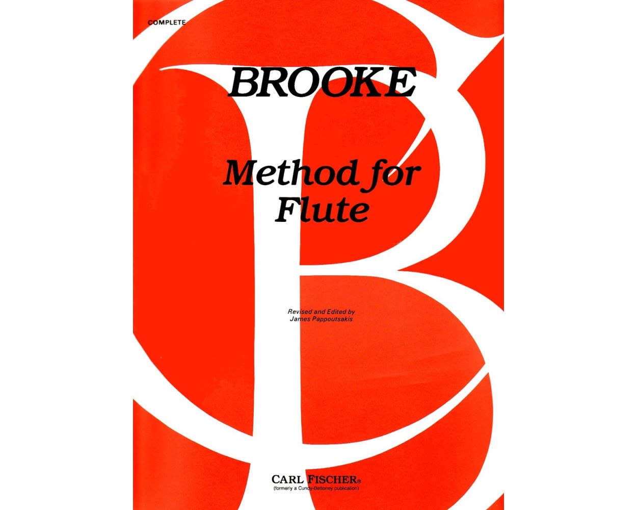 Brooke Complete Method for Flute